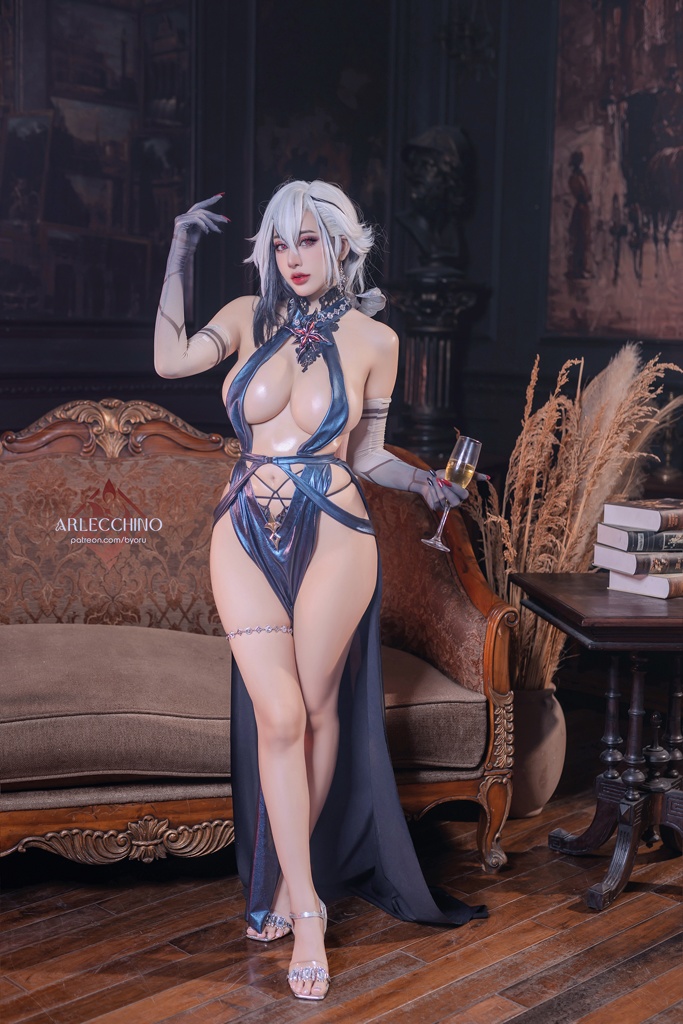 Byoru – Arlecchino Dress Sexy Cosplay