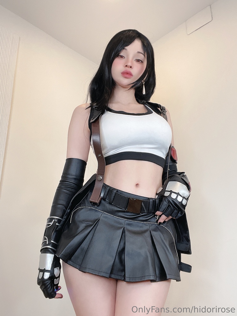 Hidori Rose – Tifa Sexy Cosplay