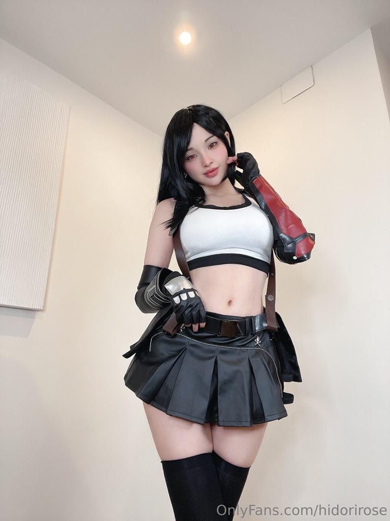 Hidori Rose – Tifa Sexy Cosplay