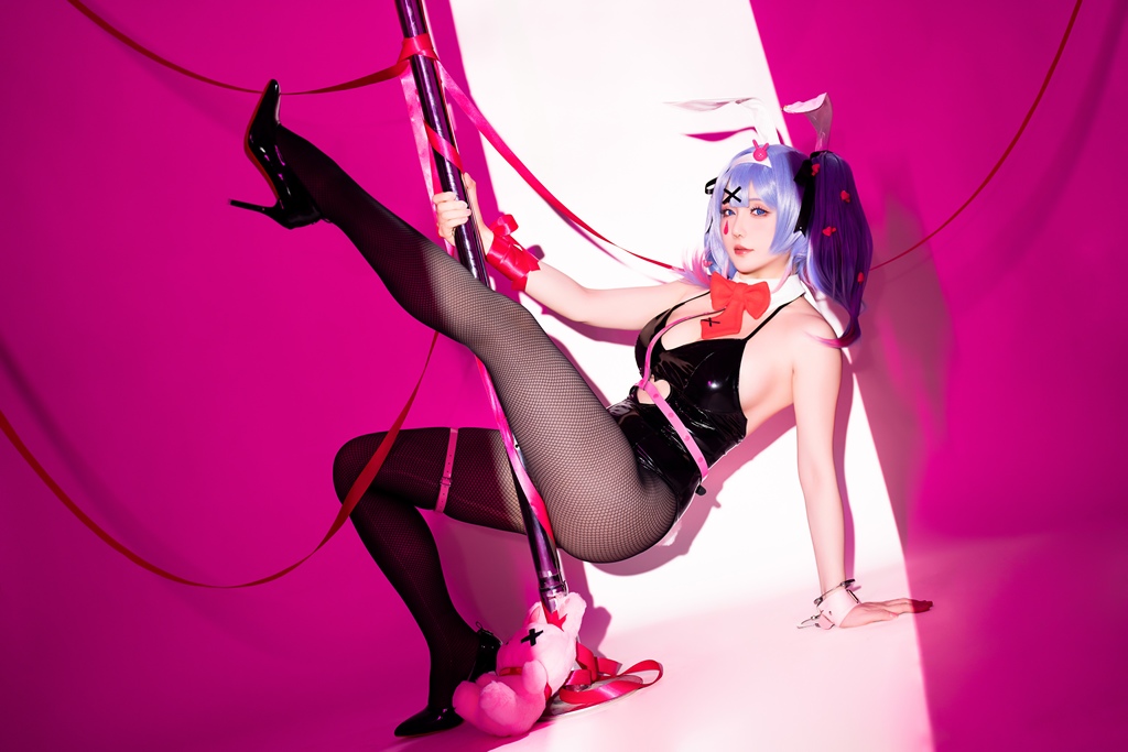 Hoshilily 星之迟迟 – Hatsune Miku Rabbit Hole Sexy Cosplay