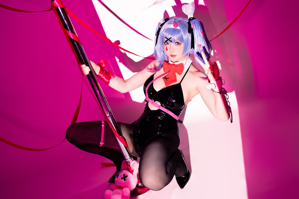 Hoshilily 星之迟迟 – Hatsune Miku Rabbit Hole Sexy Cosplay