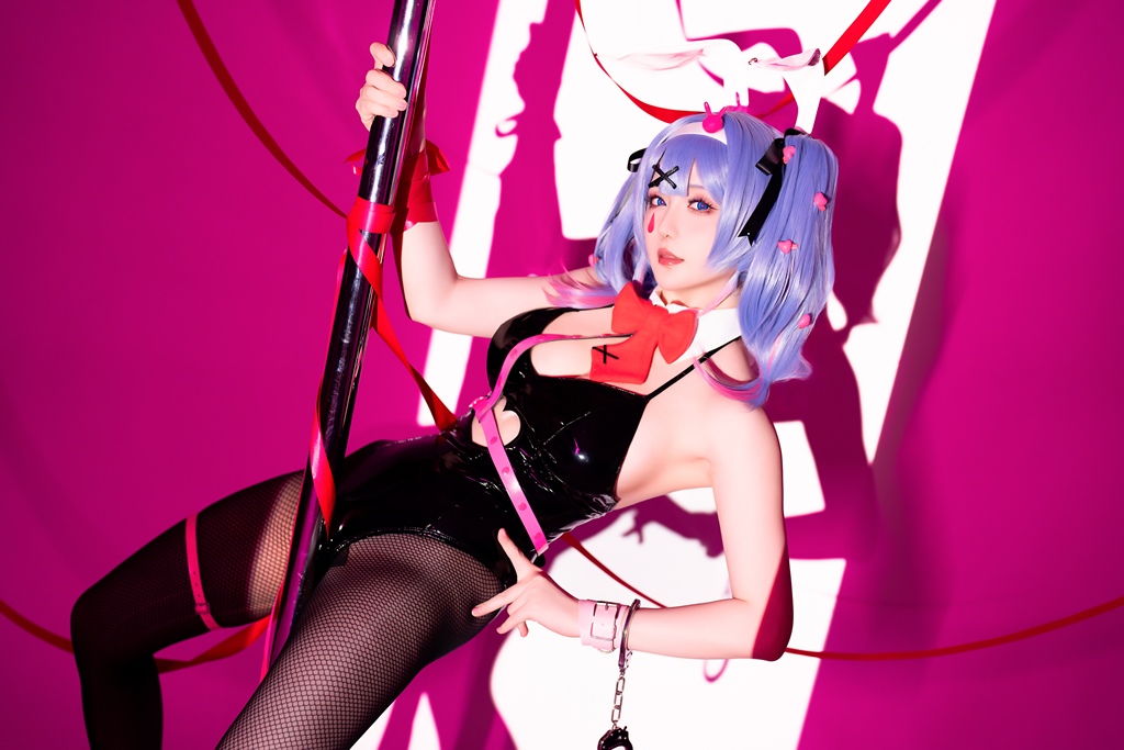 Hoshilily 星之迟迟 – Hatsune Miku Rabbit Hole Sexy Cosplay