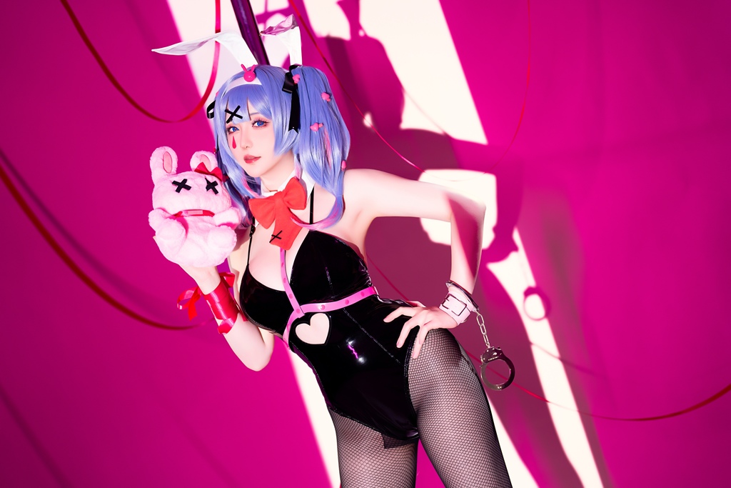 Hoshilily 星之迟迟 – Hatsune Miku Rabbit Hole Sexy Cosplay