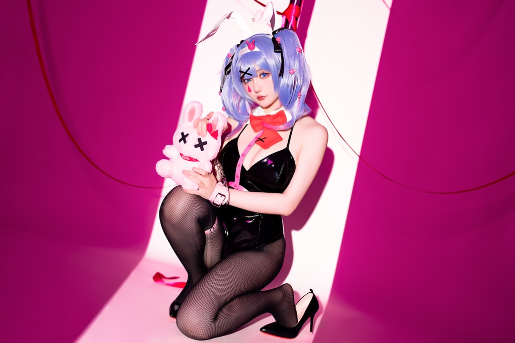 Hoshilily 星之迟迟 – Hatsune Miku Rabbit Hole Sexy Cosplay