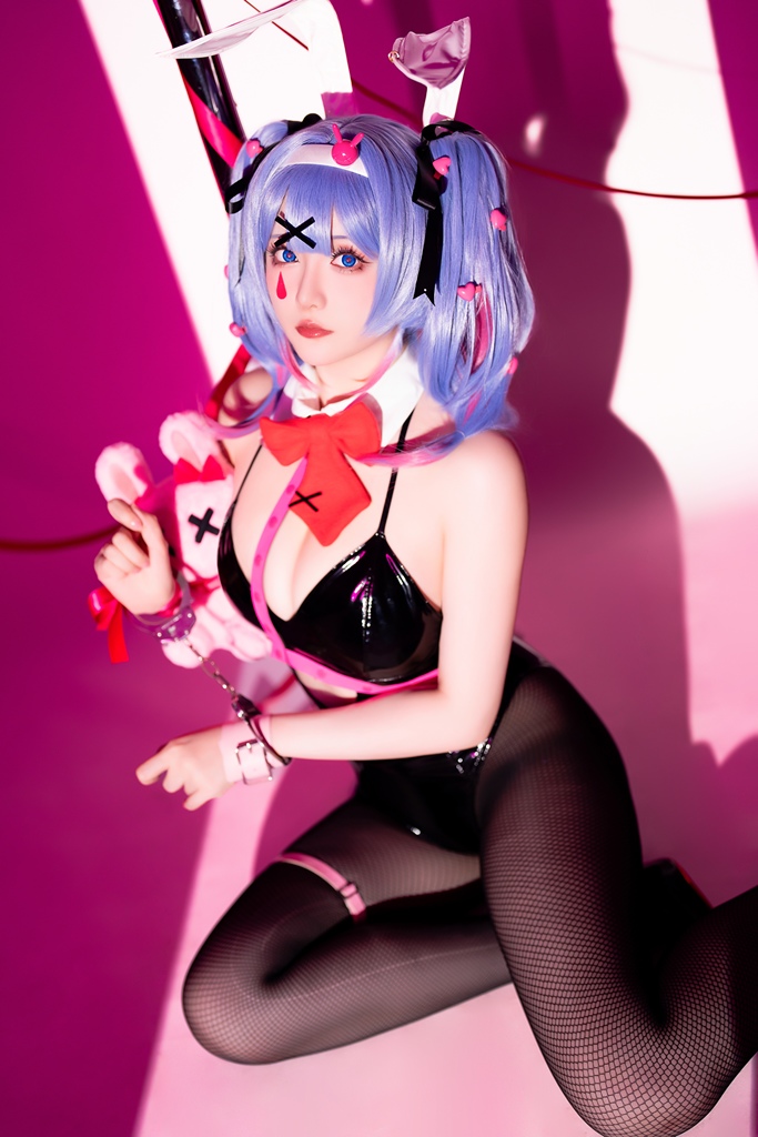 Hoshilily 星之迟迟 – Hatsune Miku Rabbit Hole Sexy Cosplay