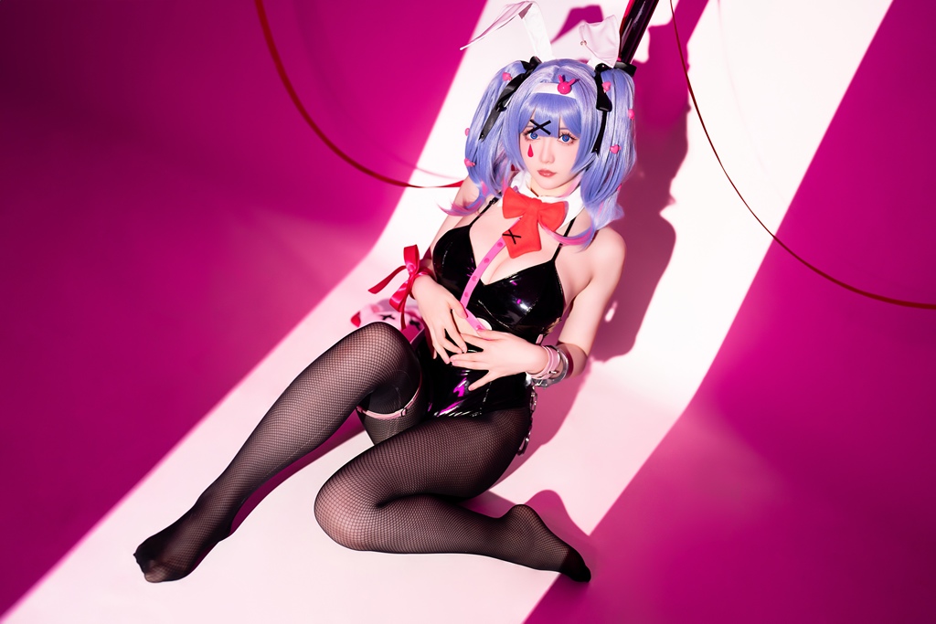 Hoshilily 星之迟迟 – Hatsune Miku Rabbit Hole Sexy Cosplay