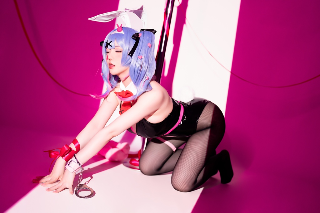 Hoshilily 星之迟迟 – Hatsune Miku Rabbit Hole Sexy Cosplay