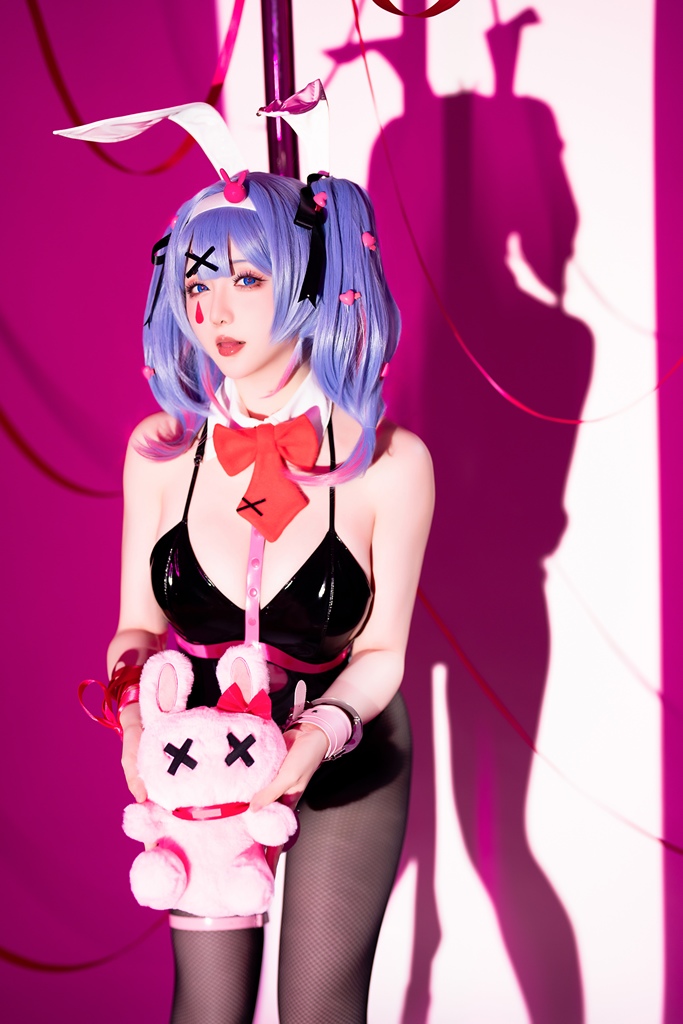 Hoshilily 星之迟迟 – Hatsune Miku Rabbit Hole Sexy Cosplay