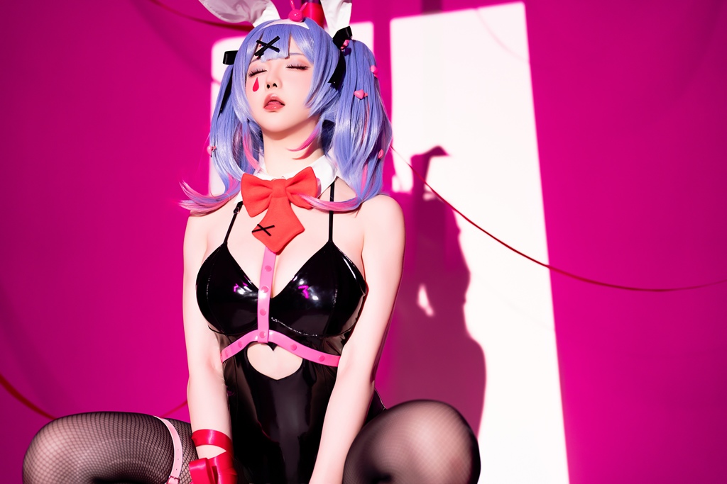 Hoshilily 星之迟迟 – Hatsune Miku Rabbit Hole Sexy Cosplay