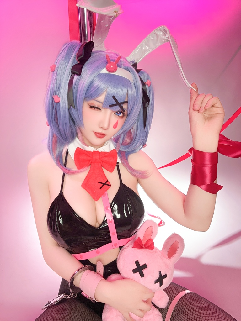 Hoshilily 星之迟迟 – Hatsune Miku Rabbit Hole Sexy Cosplay