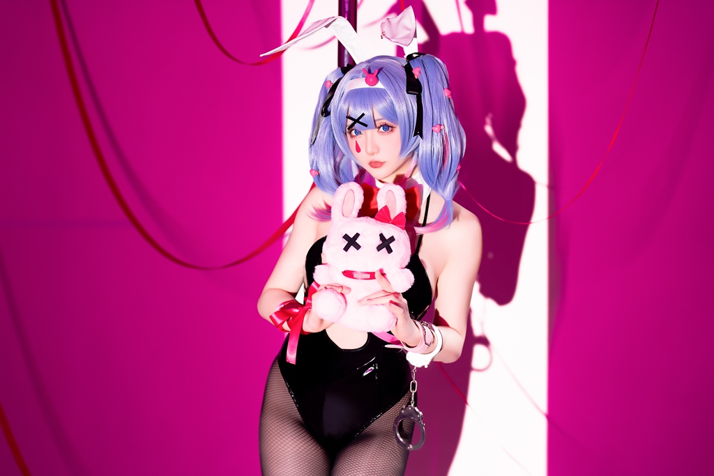 Hoshilily 星之迟迟 – Hatsune Miku Rabbit Hole Sexy Cosplay