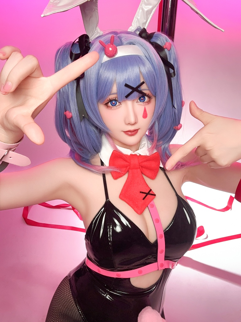 Hoshilily 星之迟迟 – Hatsune Miku Rabbit Hole Sexy Cosplay