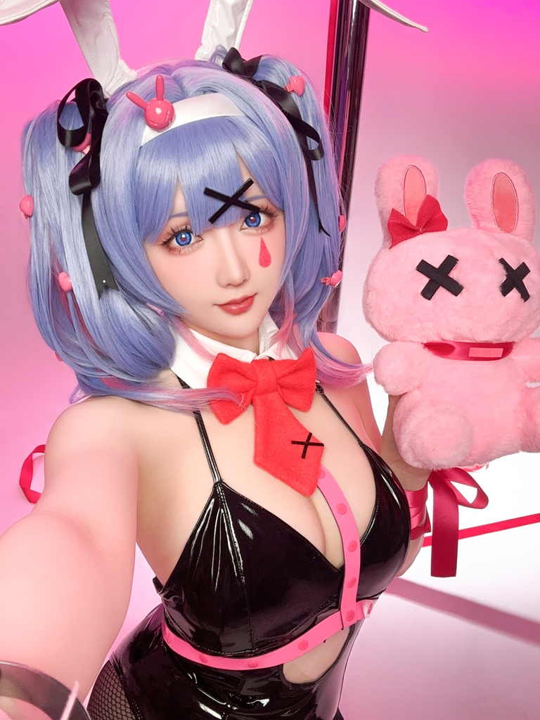 Hoshilily 星之迟迟 – Hatsune Miku Rabbit Hole Sexy Cosplay