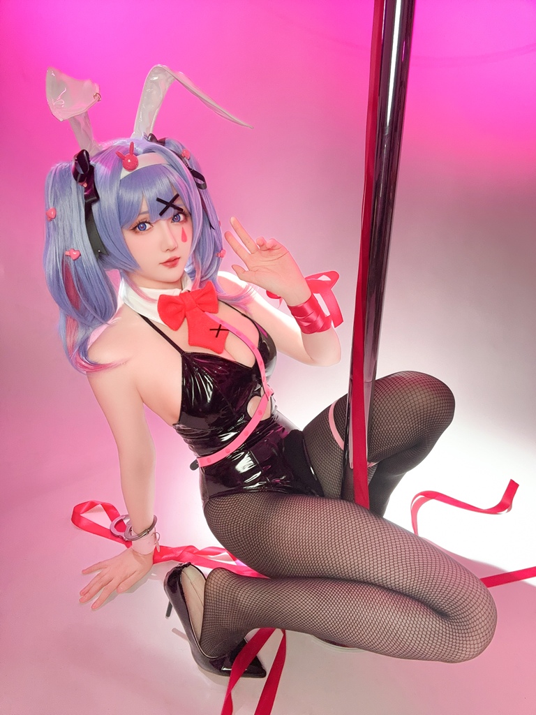 Hoshilily 星之迟迟 – Hatsune Miku Rabbit Hole Sexy Cosplay