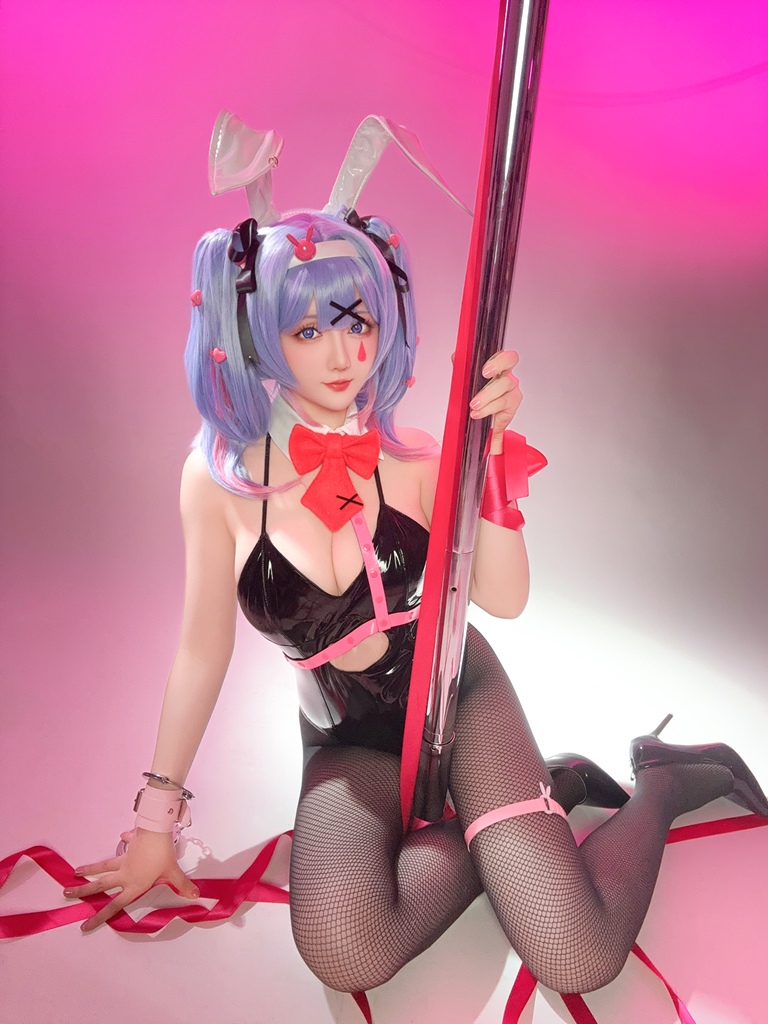 Hoshilily 星之迟迟 – Hatsune Miku Rabbit Hole Sexy Cosplay