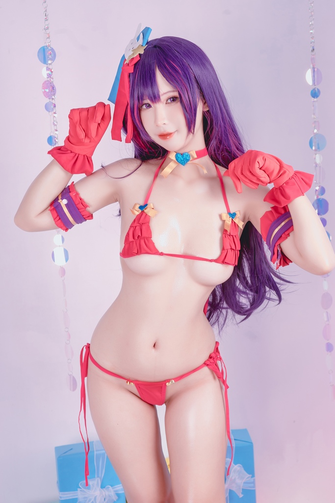 Pyon Lay - Ai Hoshino Bikini - Mitaku photo 1-0