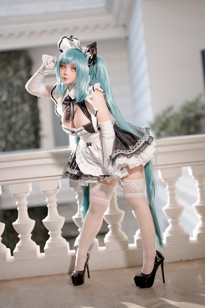 Sayo Momo - Privaty Unkind Maid (NIKKE) - Mitaku photo 1-8