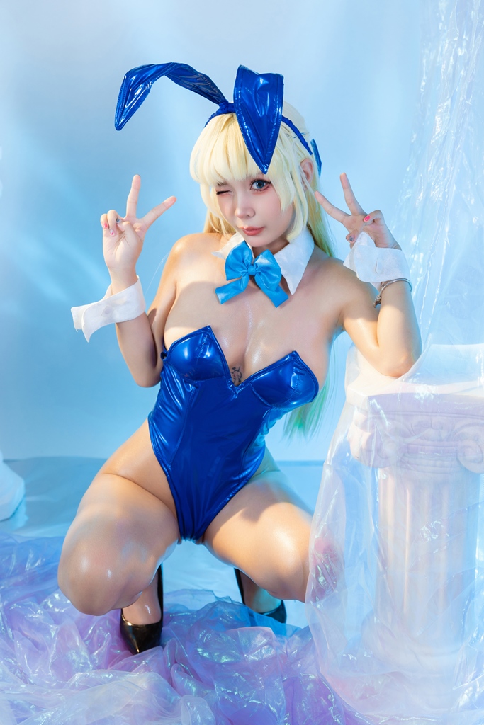 Umeko J - Asuma Toki Bunny Suit - Mitaku photo 1-13