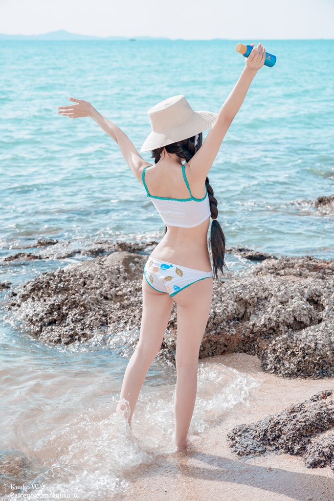 Kuuko W - Kasumizawa Miyu Swimsuit - Mitaku photo 1-9