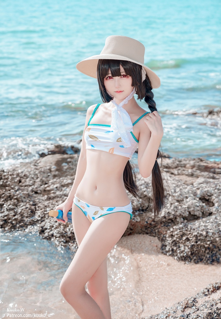 Kuuko W - Kasumizawa Miyu Swimsuit - Mitaku photo 1-10