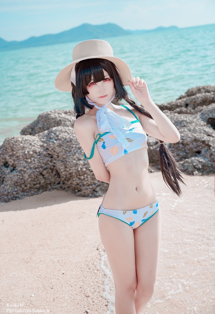 Kuuko W - Kasumizawa Miyu Swimsuit - Mitaku photo 1-14