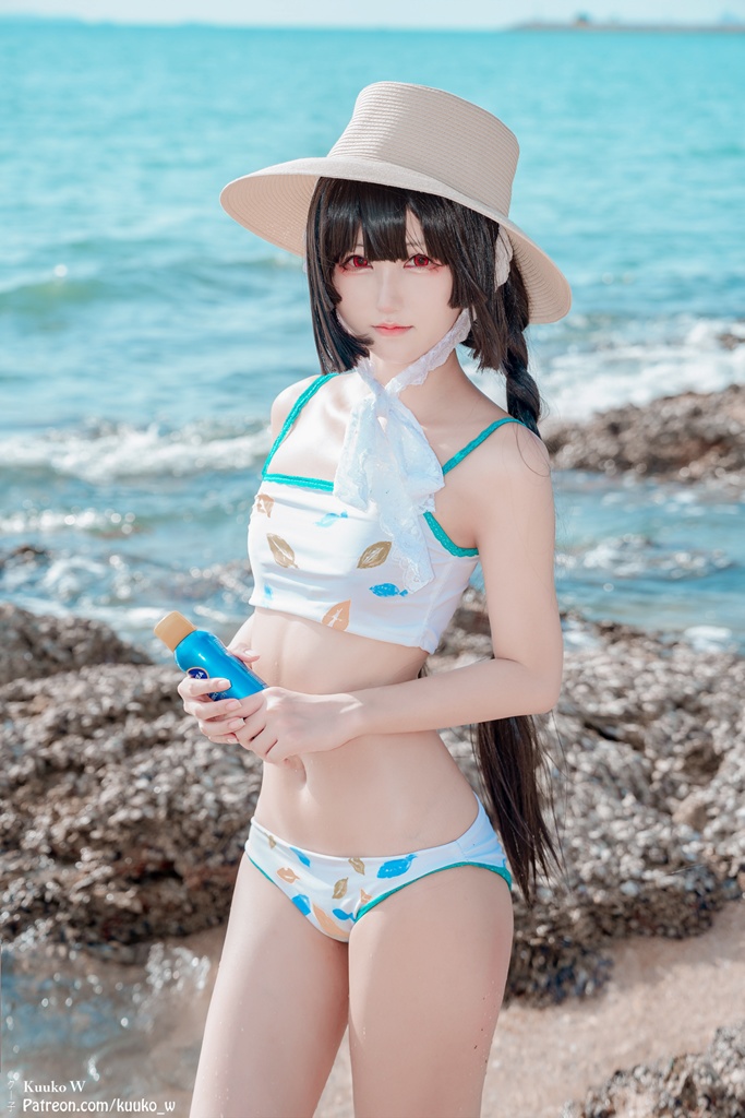 Kuuko W - Kasumizawa Miyu Swimsuit - Mitaku photo 1-15