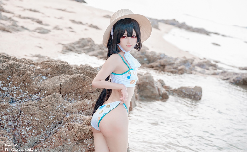 Kuuko W - Kasumizawa Miyu Swimsuit - Mitaku photo 2-0