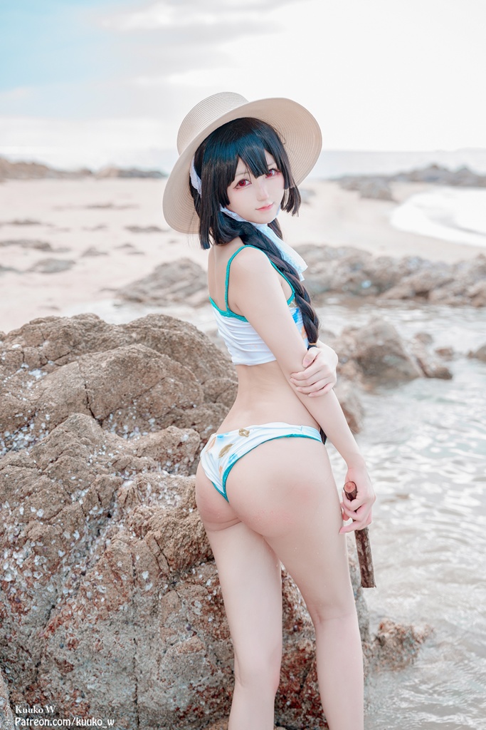 Kuuko W - Kasumizawa Miyu Swimsuit - Mitaku photo 2-4