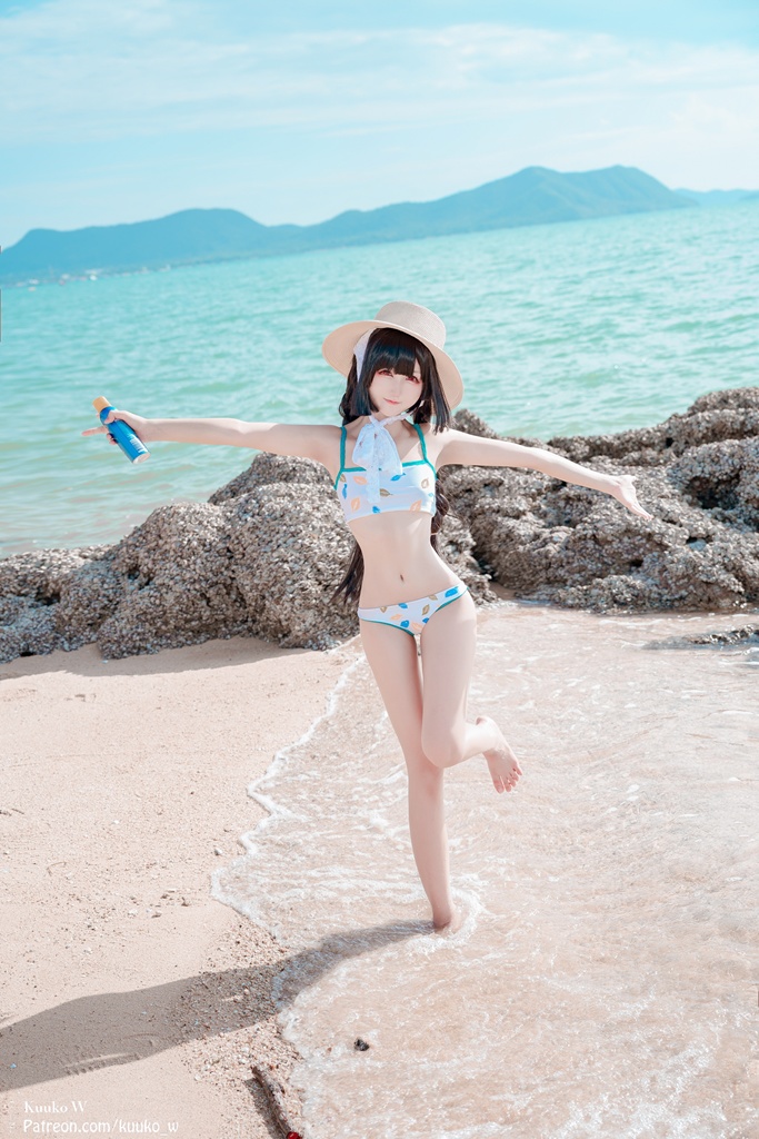 Kuuko W - Kasumizawa Miyu Swimsuit - Mitaku photo 1-2