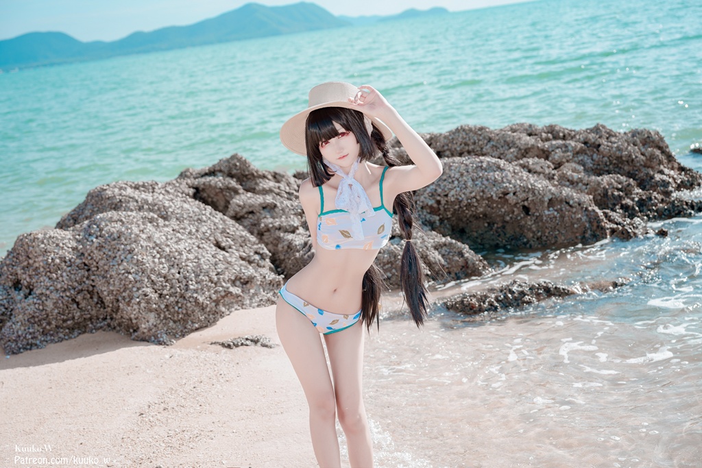 Kuuko W - Kasumizawa Miyu Swimsuit - Mitaku photo 1-3