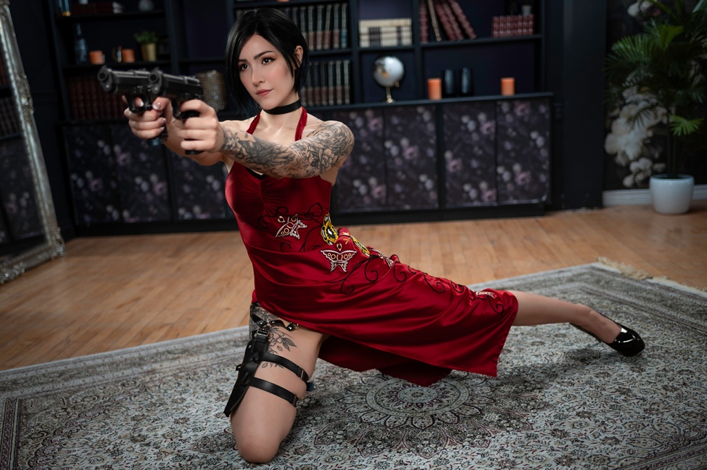 Luxlo Cosplay – Ada Wong Sexy Cosplay