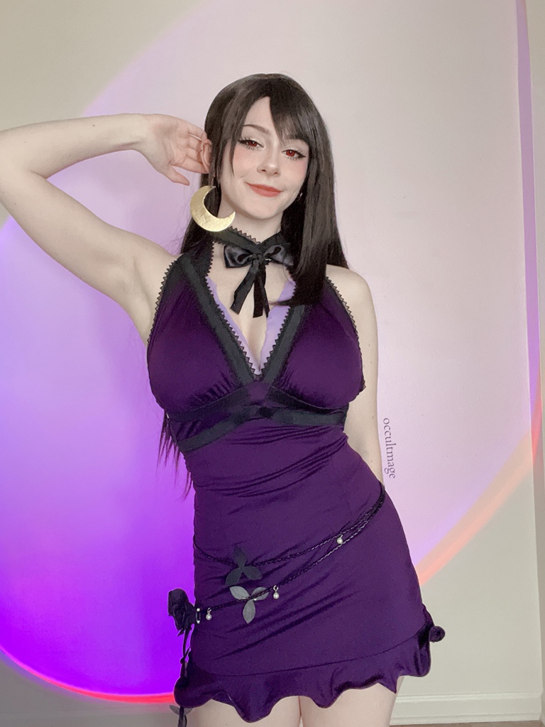 OccultMage – Tifa Dress Sexy Cosplay