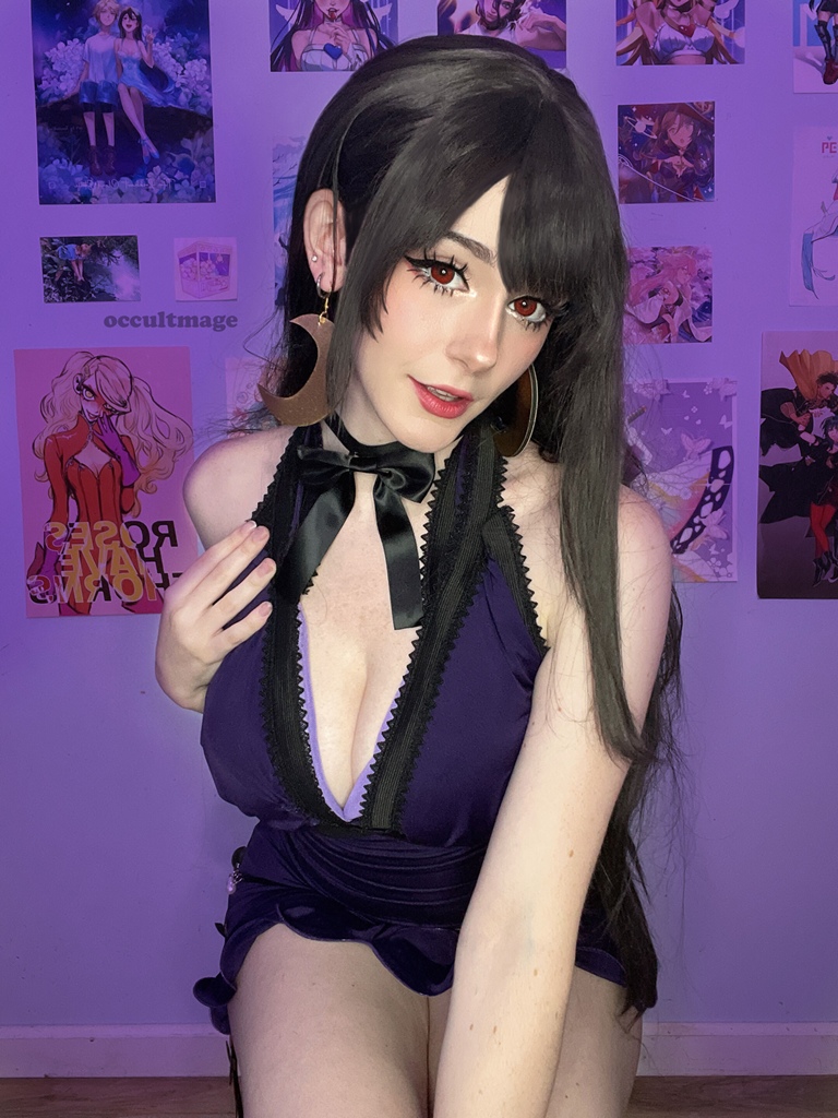 OccultMage – Tifa Dress Sexy Cosplay