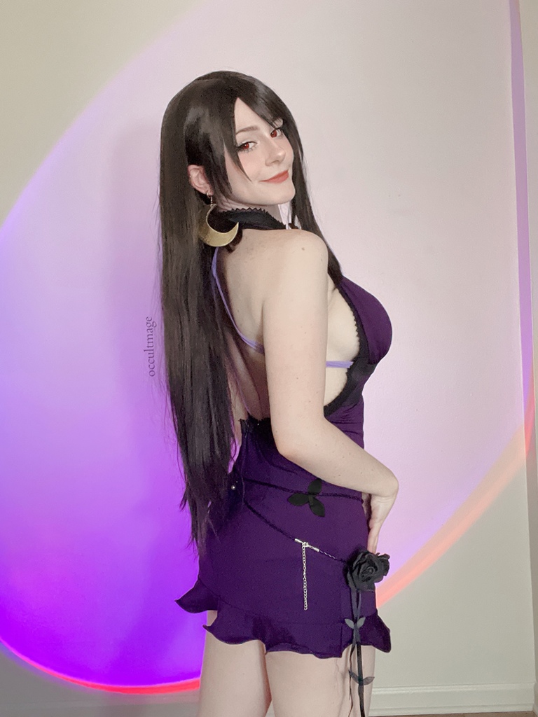 OccultMage – Tifa Dress Sexy Cosplay