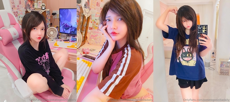 Potato Godzilla - OnlyFans Nude Sep 1-30, 2024 - Mitaku