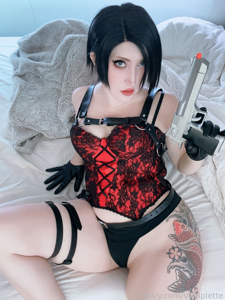 Vamplette – Ada Wong Sexy Cosplay