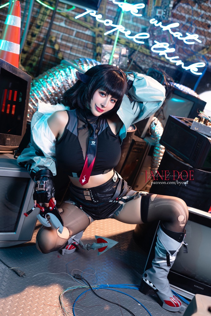 Byoru – Jane Doe (Zenless Zone Zero) Sexy Cosplay