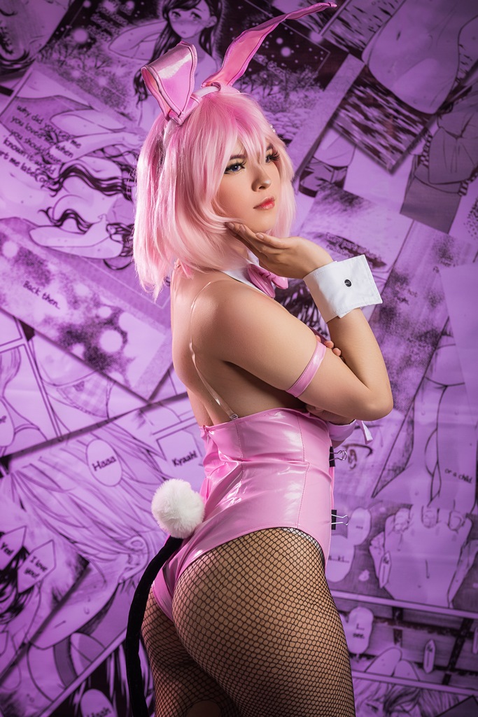 MomoiroAguiraru - Momo Deviluke Bunny Suit - Mitaku photo 1-17