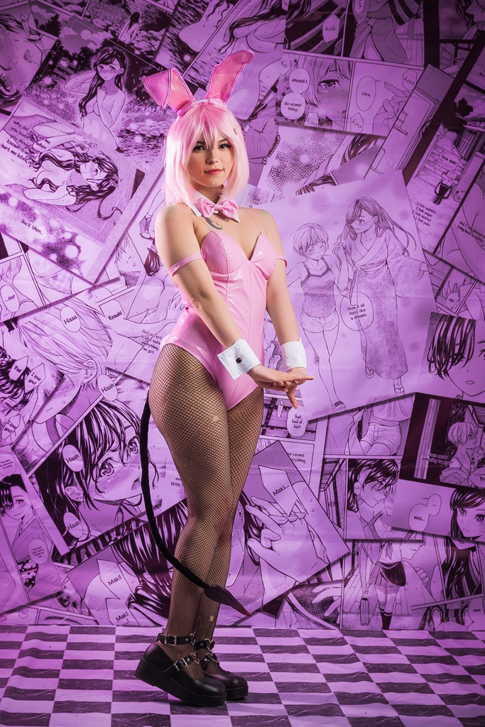 MomoiroAguiraru - Momo Deviluke Bunny Suit - Mitaku photo 1-4