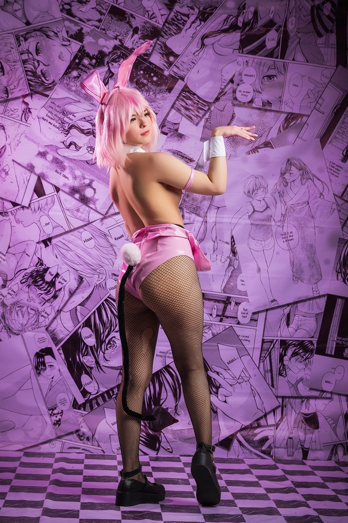 MomoiroAguiraru - Momo Deviluke Bunny Suit - Mitaku photo 4-5