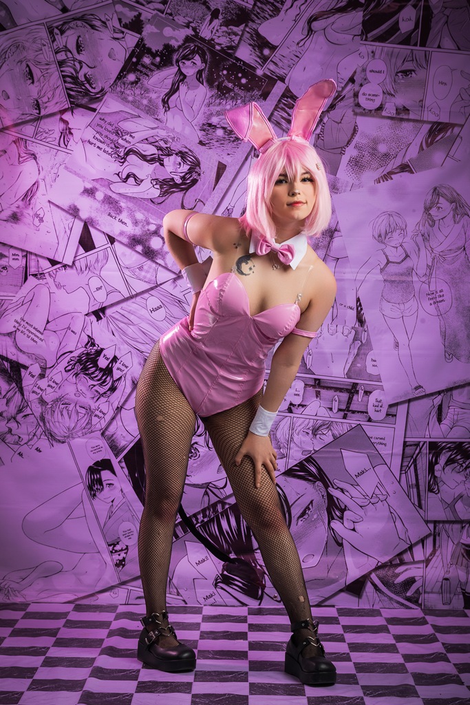 MomoiroAguiraru - Momo Deviluke Bunny Suit - Mitaku photo 1-6