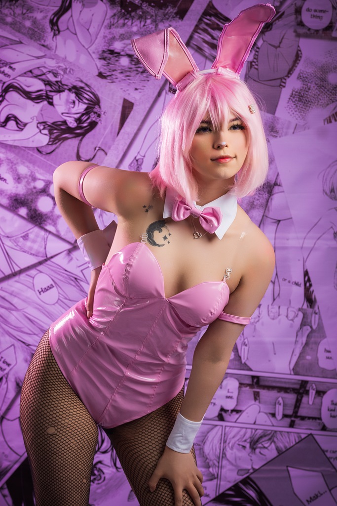 MomoiroAguiraru - Momo Deviluke Bunny Suit - Mitaku photo 1-7