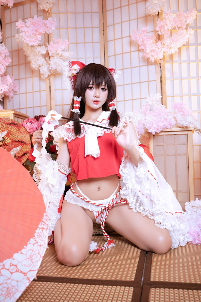 PoppaChan - Reimu Hakurei - Mitaku photo 1-9