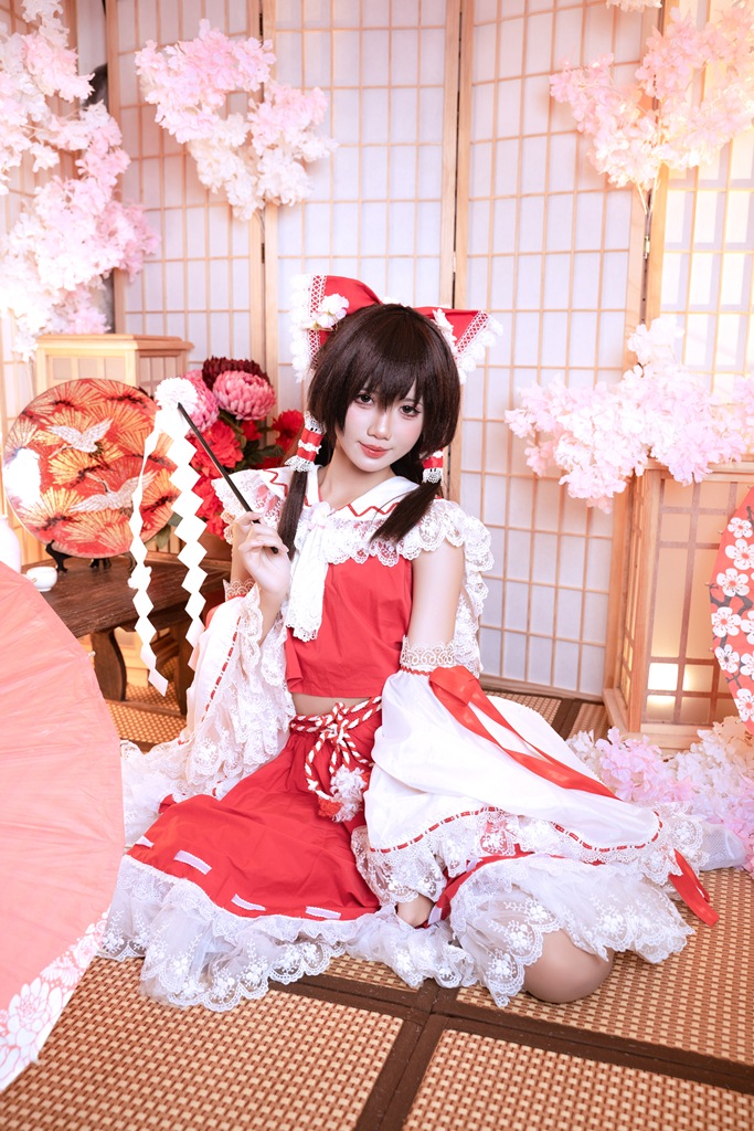 PoppaChan - Reimu Hakurei - Mitaku photo 1-3