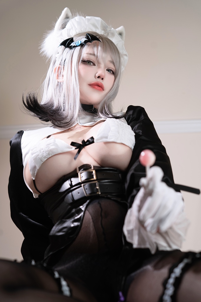 Rakukoo 洛洛子 - Silver Fox Maid - Mitaku photo 1-0