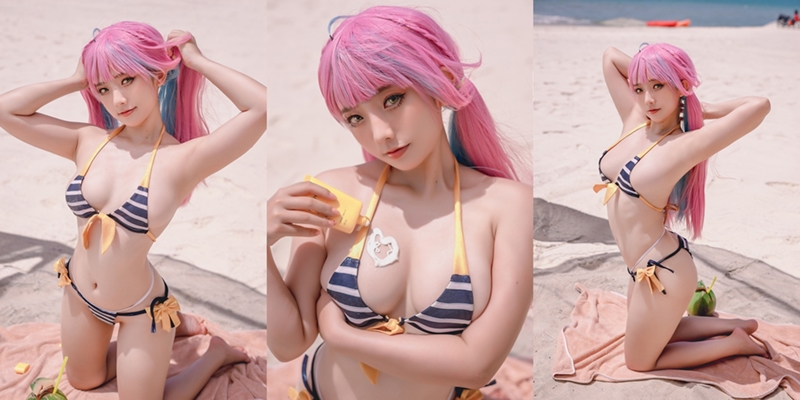 Messie Huang - Minato Aqua Bikini - Mitaku