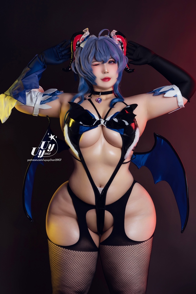 Uy Uy - Ganyu Succubus - Mitaku photo 1-0