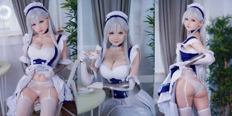 Hidori Rose. Belfast Azur Lane Cover