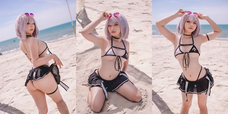 Messie Huang Shirogane Noel Swimsuit Cover
