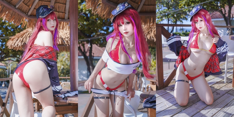 Yuki Neko 雪貓 Houshou Marine Summer Cover